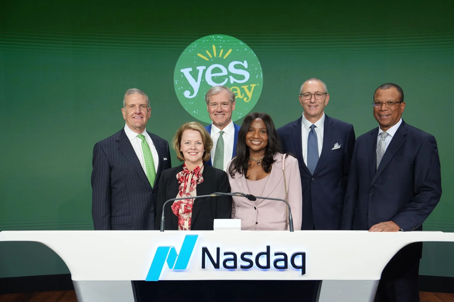 Brookwood and Yesway leadership at Nasdaq